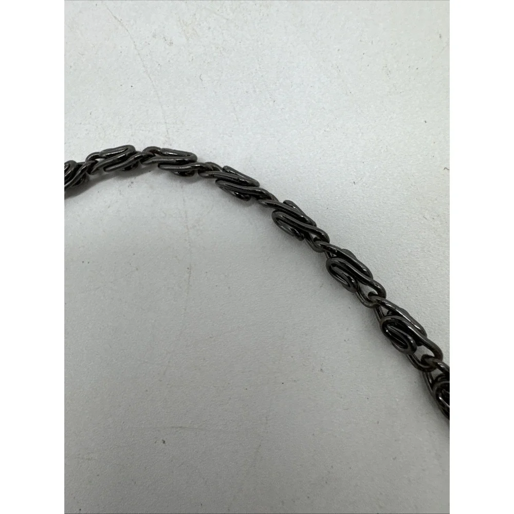 Lulu Townsend Black‎ Gray Evening Purse Chain Strap Fabric Rectangle